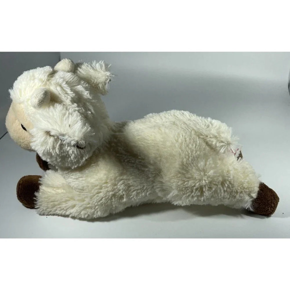 Aurora Lana The Lamb Mini Flopsie Fluffy Plush Stuffed Animal 9” 2016 - Picture 4 of 6